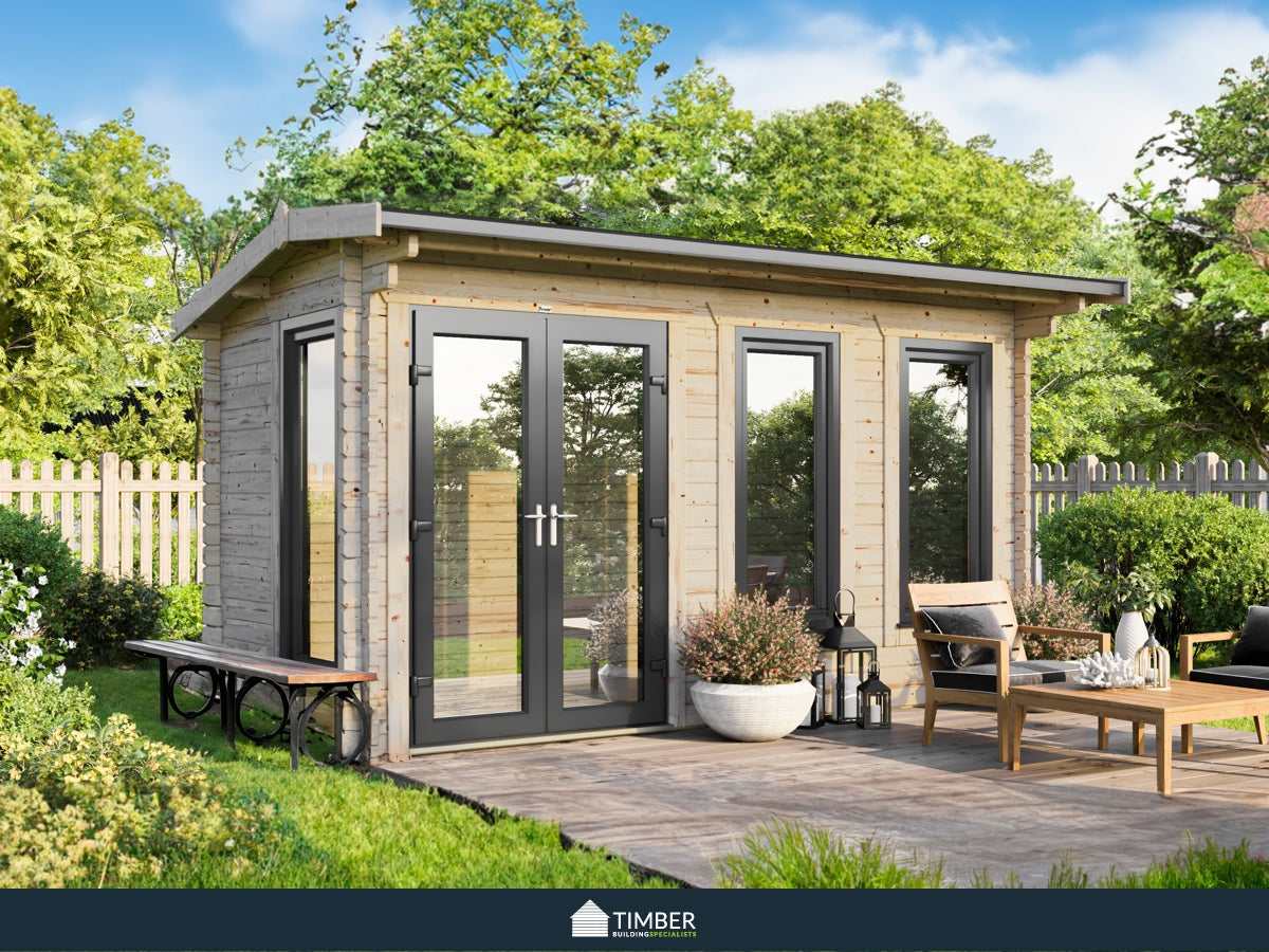 LCS UK Log Cabin | 4.8 x 2.4m